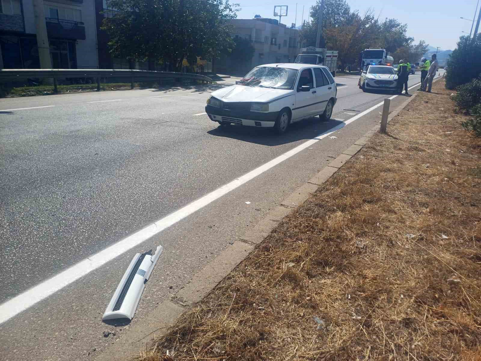 Salihli’de otomobilin çarptığı kadın hayatını kaybetti