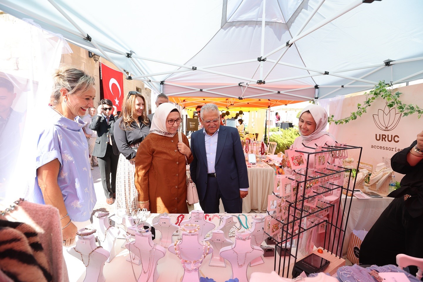 Büyükkılıç, Tasarımcı Kadınlar Etkinliği’nde girişimci kadınlarla bir araya geldi