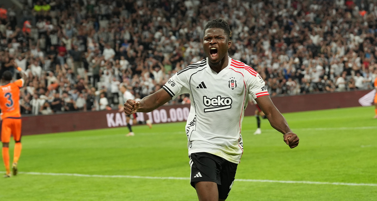 El Bilal Toure, ilk golünü Dolmabahçe’de attı