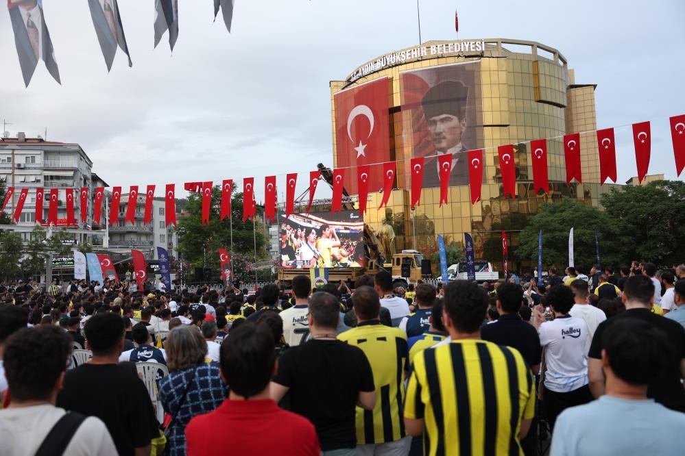 Aydın’da dev final dev ekranda