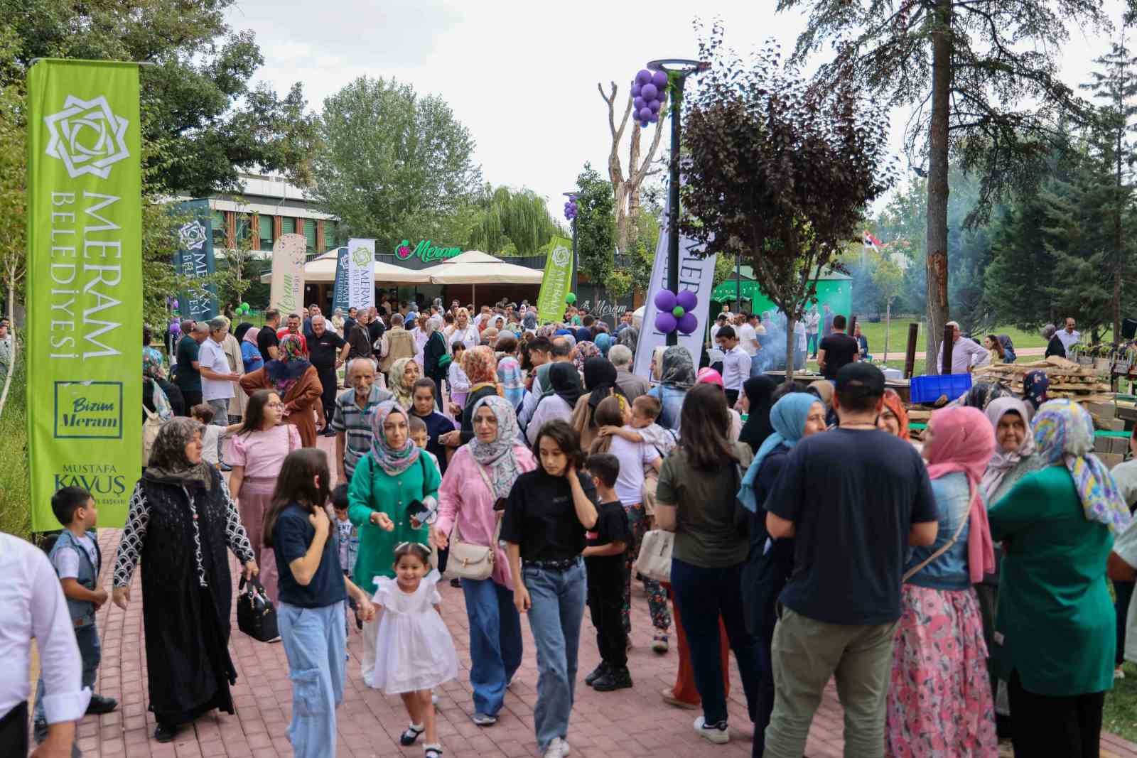 Meram Bağı’nda kazanlar dördüncü kez kuruldu