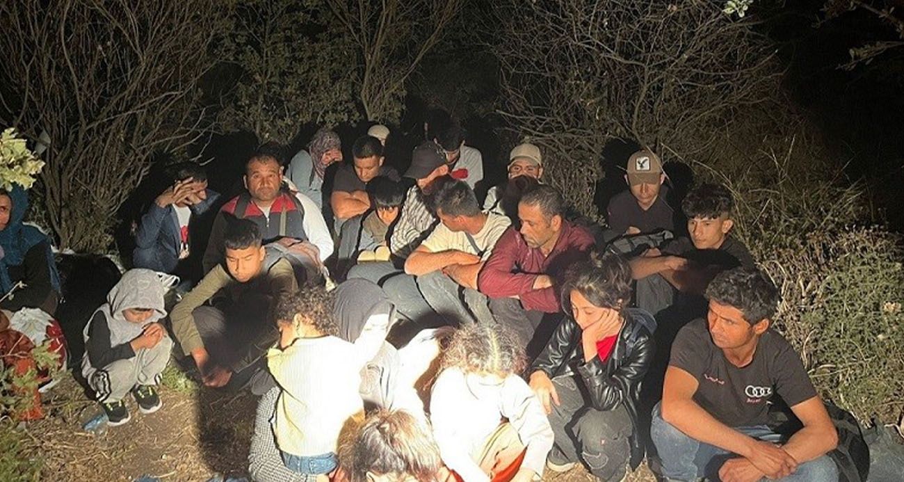 Çanakkale’de 34 düzensiz göçmen yakalandı