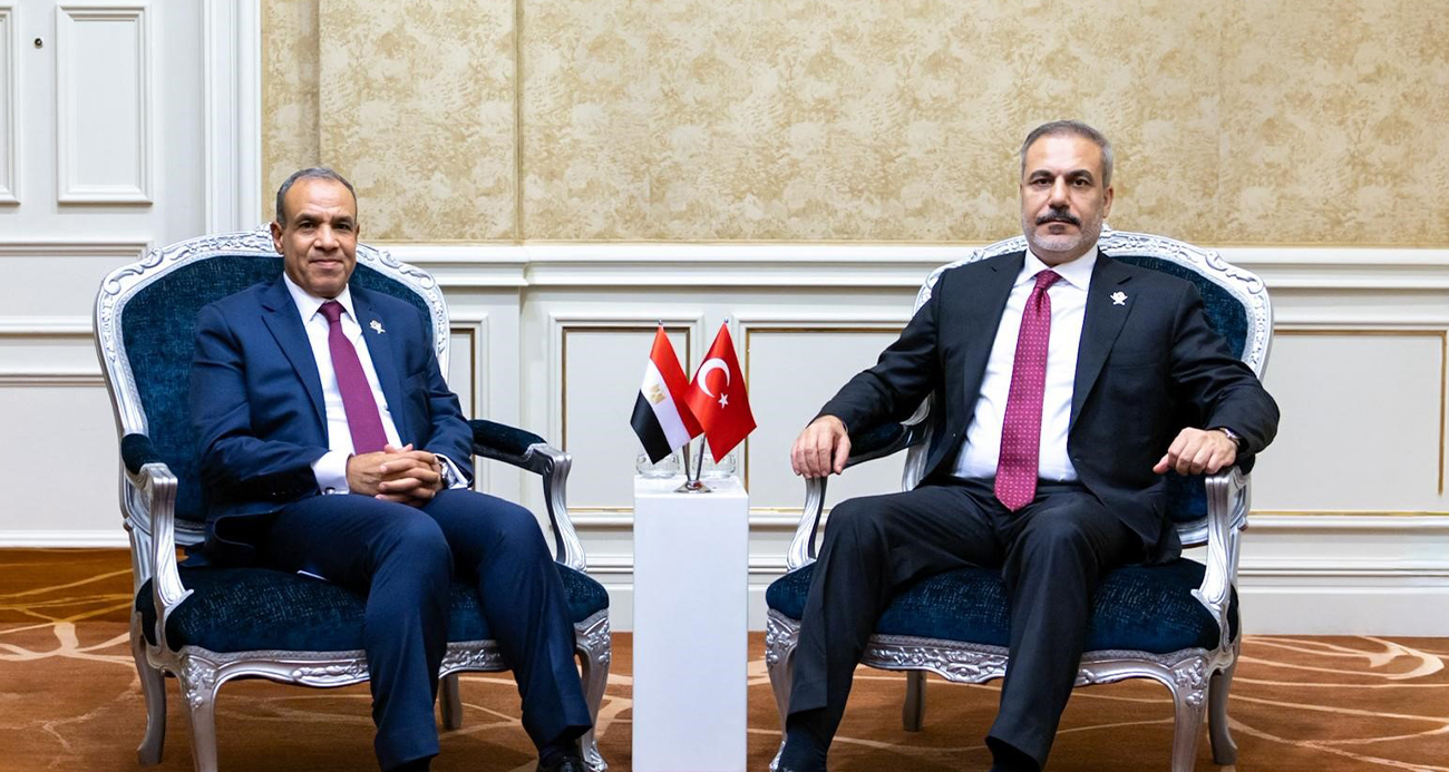 Dışişleri Bakanı Fidan, Mısır Dışişleri Bakanı Abdellaty görüştü