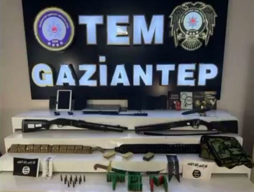 Gaziantep’te terör operasyonunda 7 tutuklama
