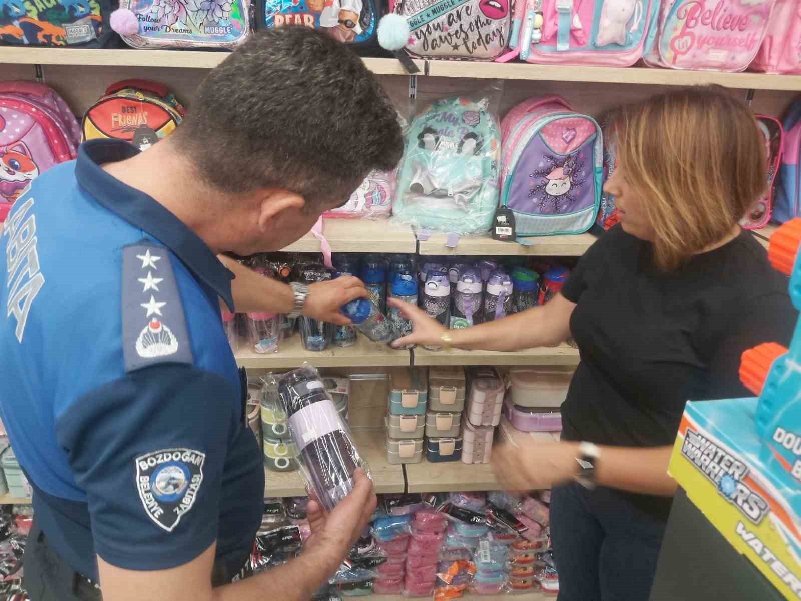 Bozdoğan Belediyesi’nden market ve kırtasiye denetimi