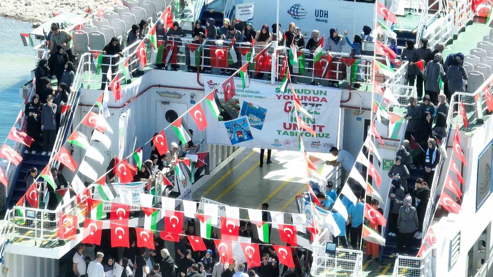 Malatya’dan Gazze’ye anlamlı destek