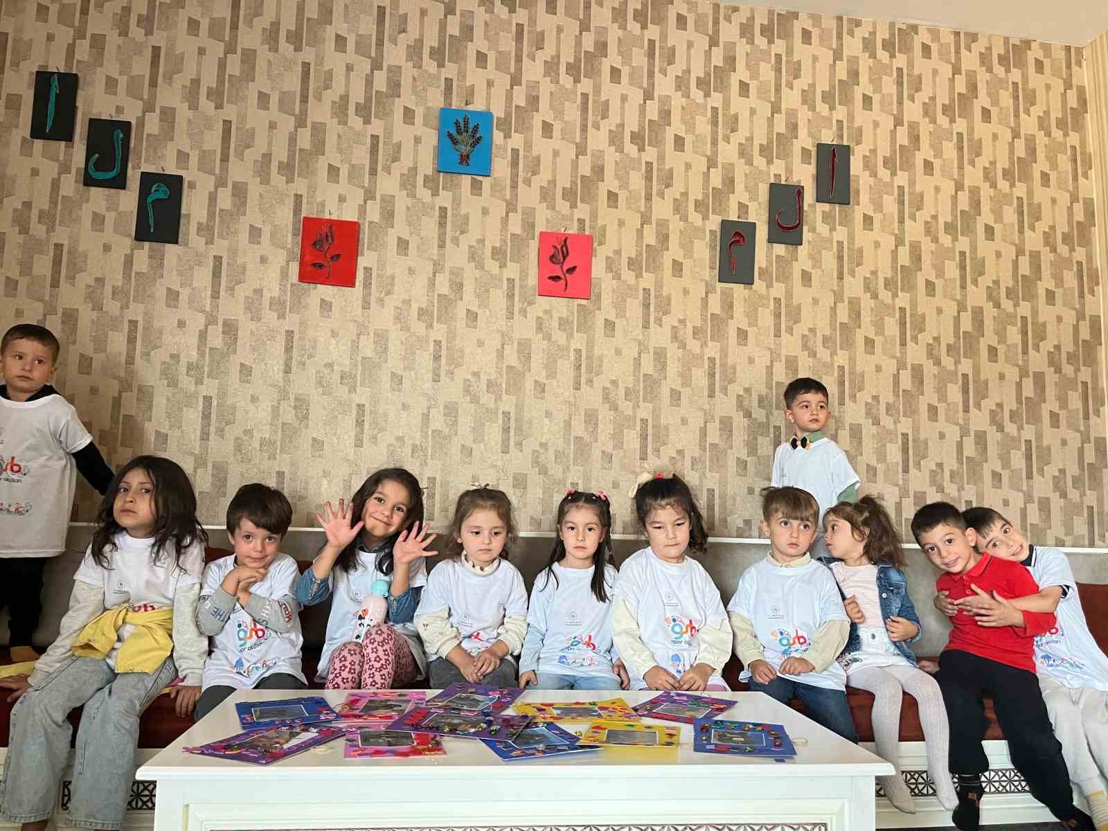 Patnos gençlik merkezinde çocuklar ve aileler aynı etkinlikte buluştu