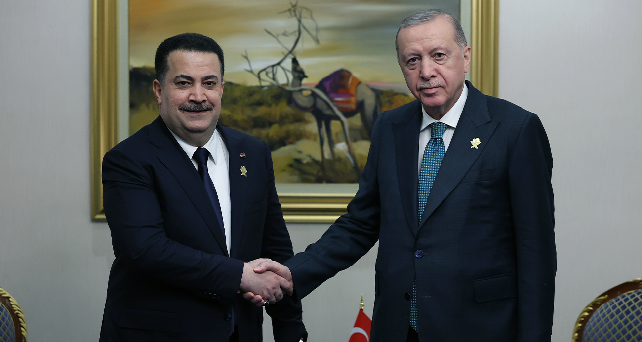 Cumhurbaşkanı Erdoğan, Irak Başbakanı Sudani'yi kabul etti