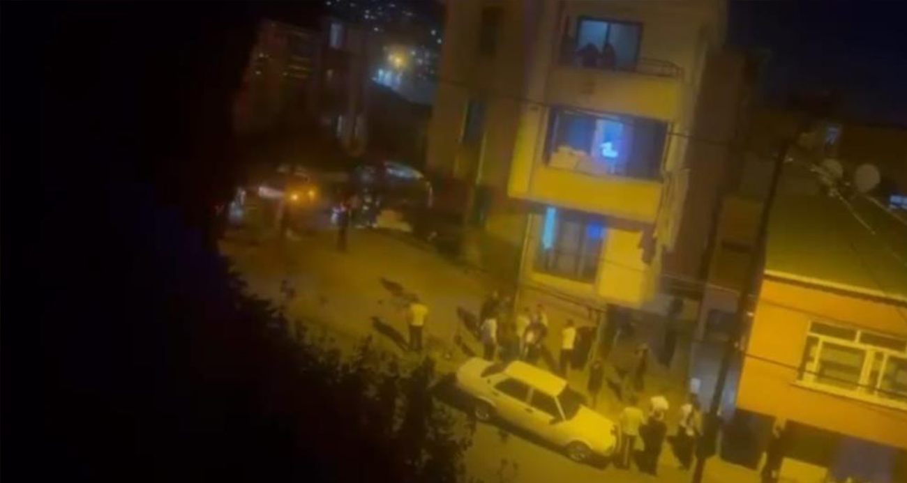 Başakşehir’de silahlı kavga vatandaş kamerasında