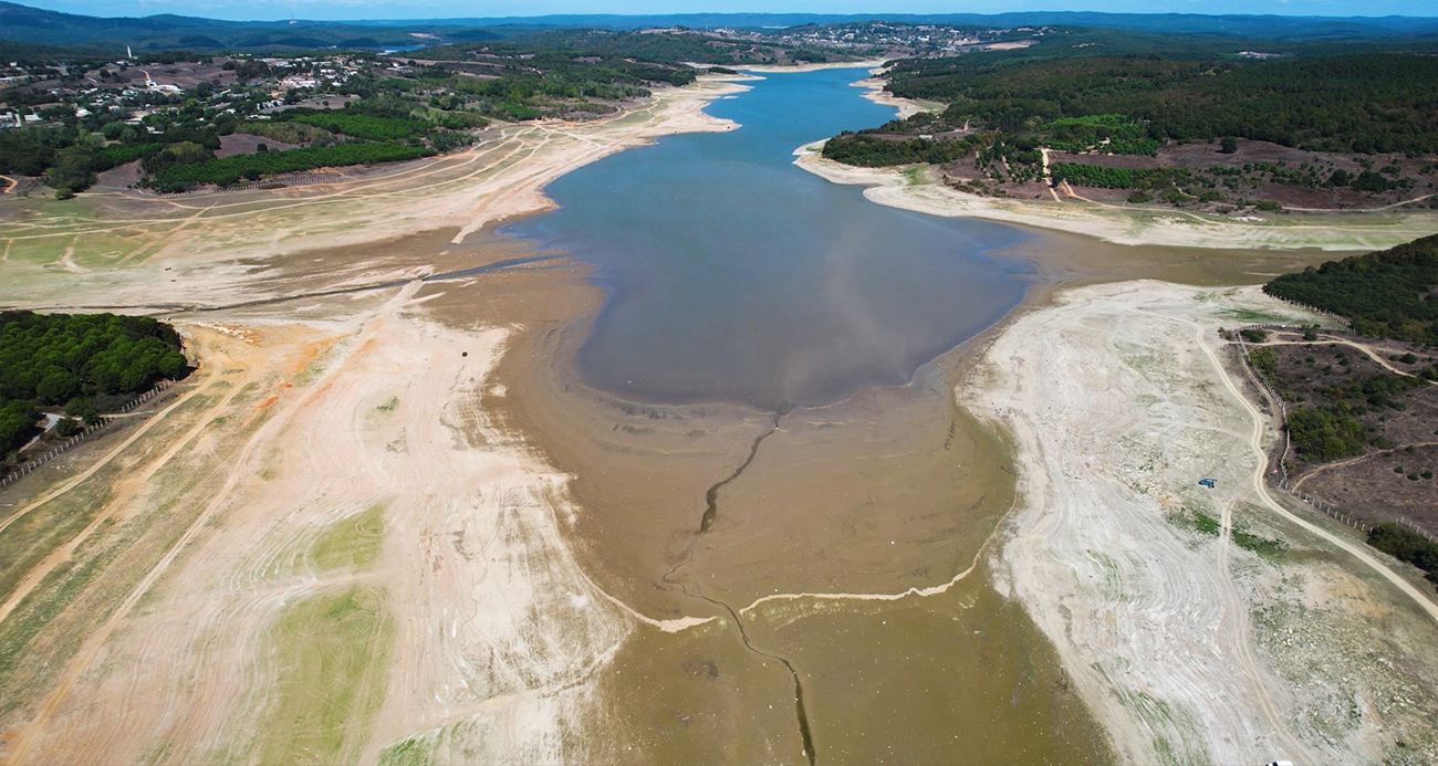Megakentte barajlar alarm veriyor: İstanbul’u besleyen barajlar çekildi