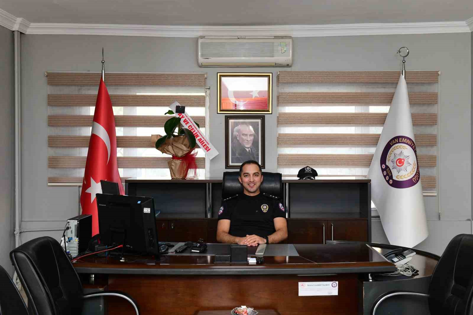 Çatak Emniyet Amirliğine Ahmet Erdem Çelik atandı