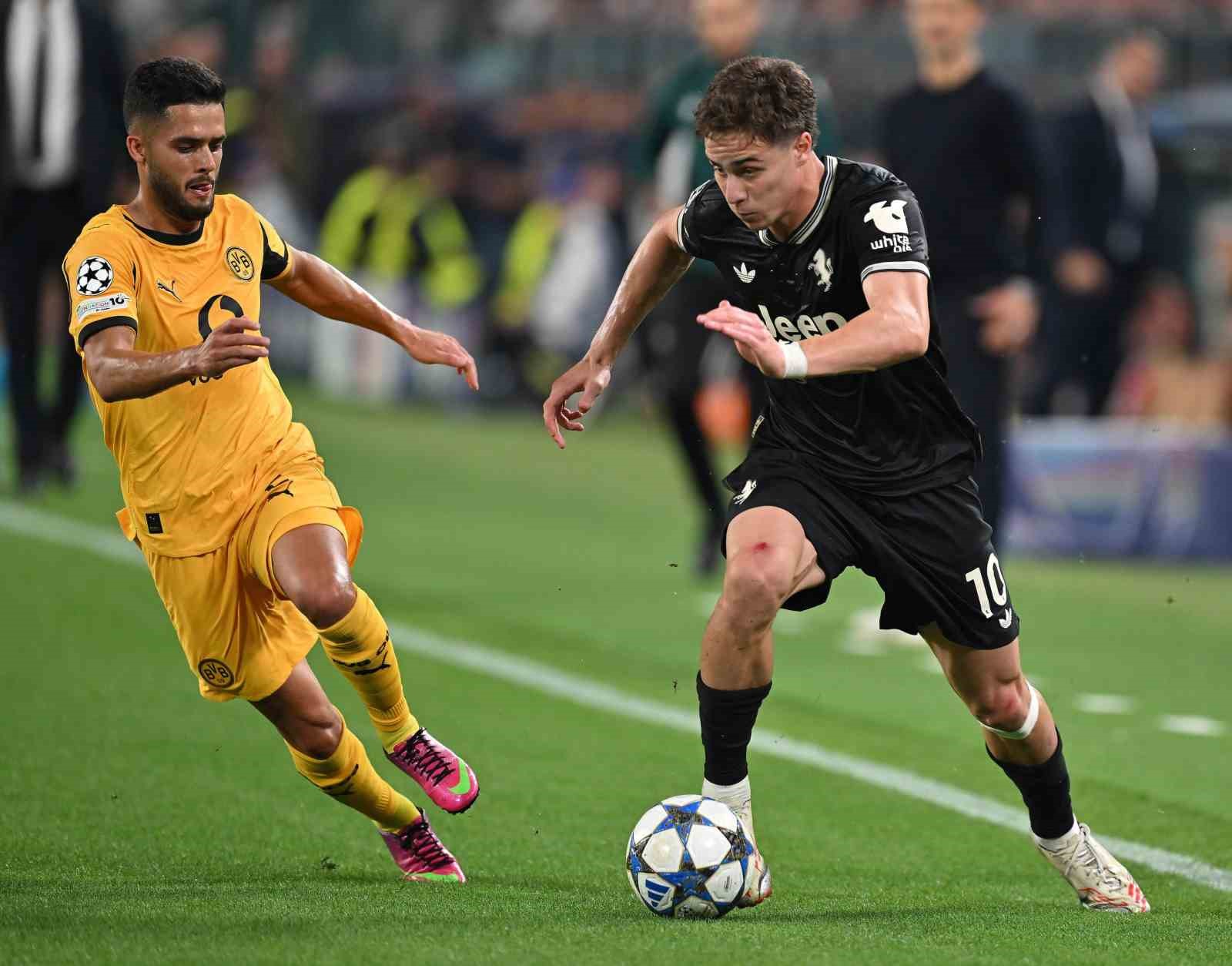 Kenan Yıldız yükselen formunu Şampiyonlar Ligi’nde de sürdürdü