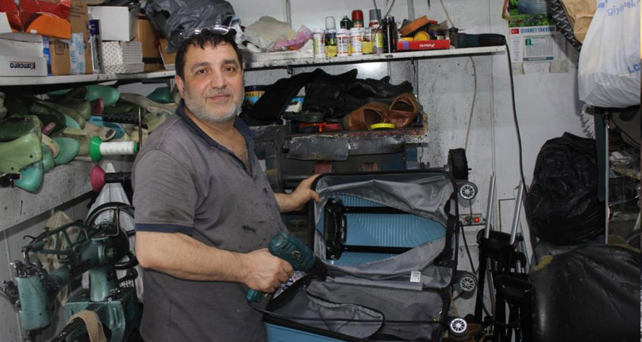 10 metrekarelik dükkanda 40 yıllık tecrübe