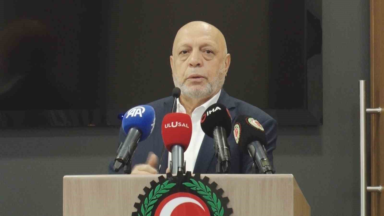 HAK-İŞ Genel Başkanı Arslan: 