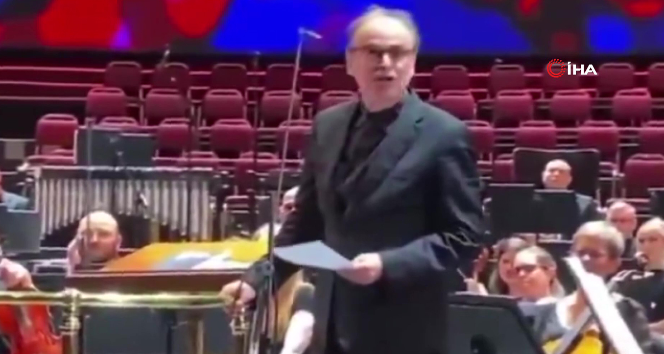 İsrailli orkestra şefi Volkov'dan BBC konserinde Gazze'de ateşkes çağrısı