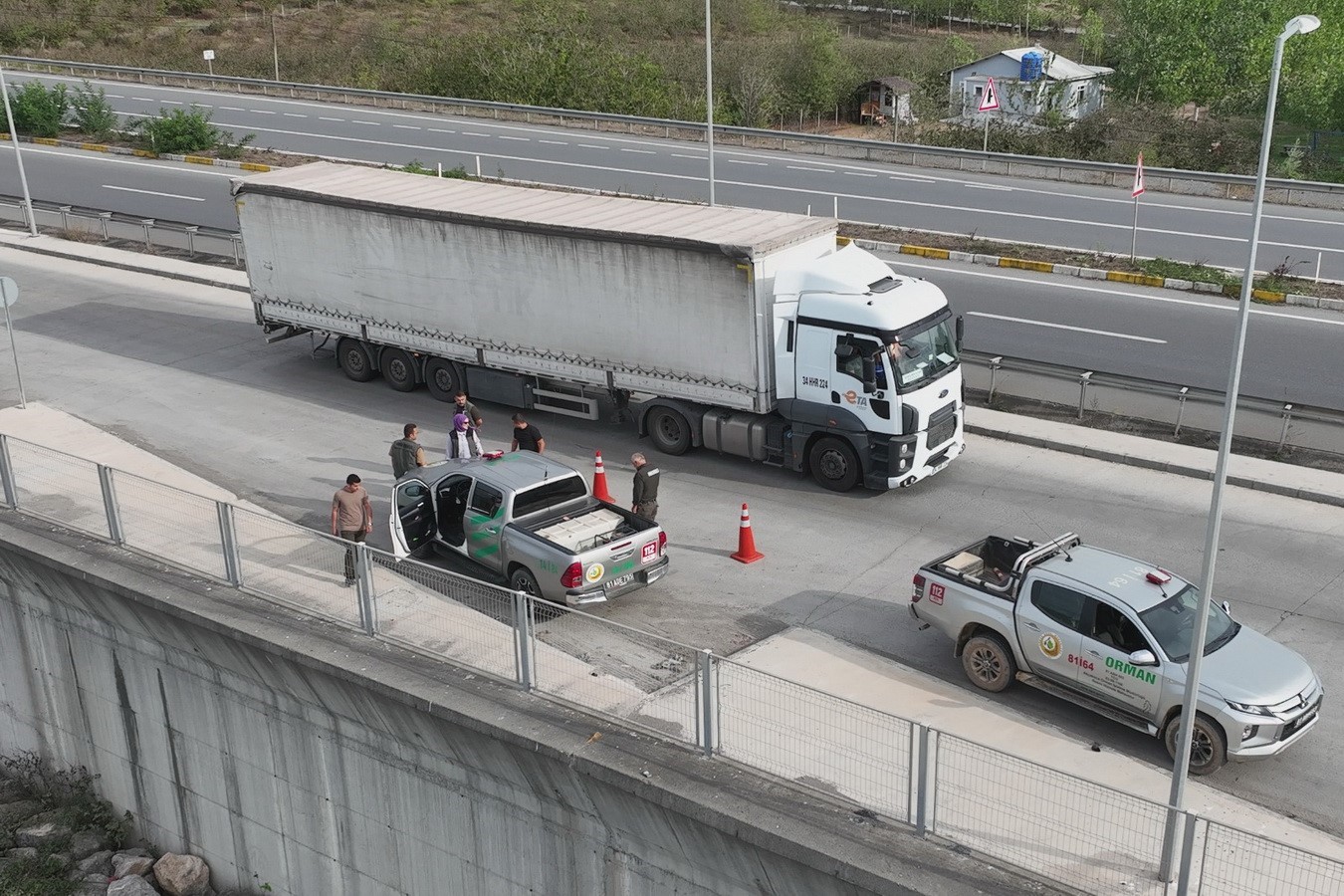 Düzce ve Bolu’da 32 noktada kontrol yapıldı