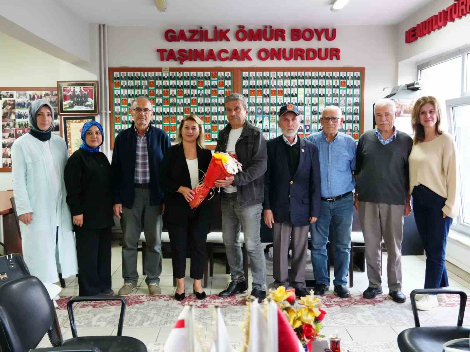 Düzce’de Gaziler Günü’nde anlamlı ziyaret