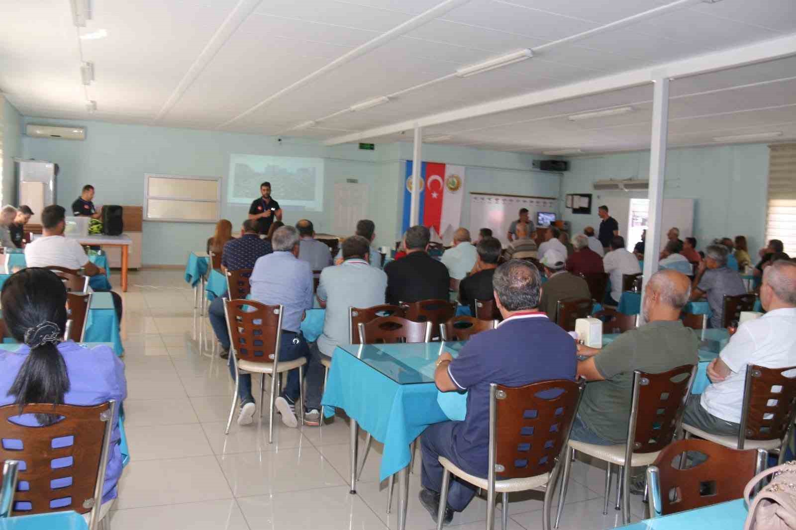 Elazığ’da afet teknik eğitimleri sürüyor