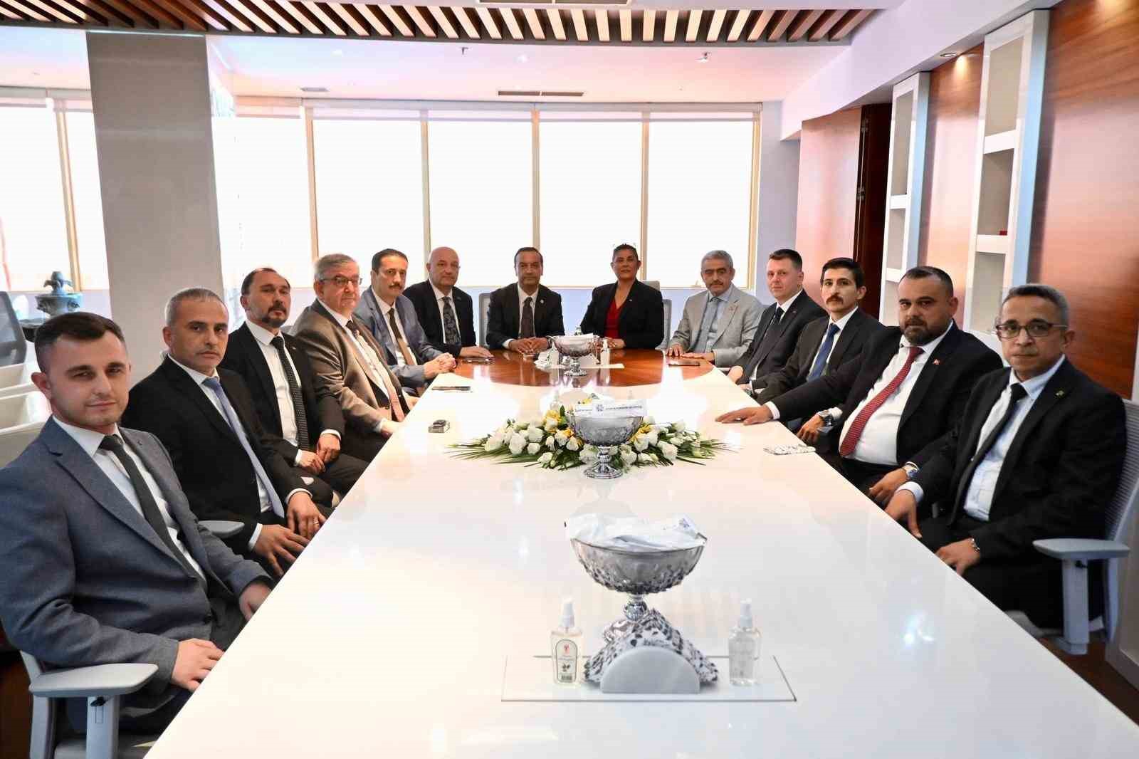 MHP heyetinden Başkan Çerçioğlu’na tebrik