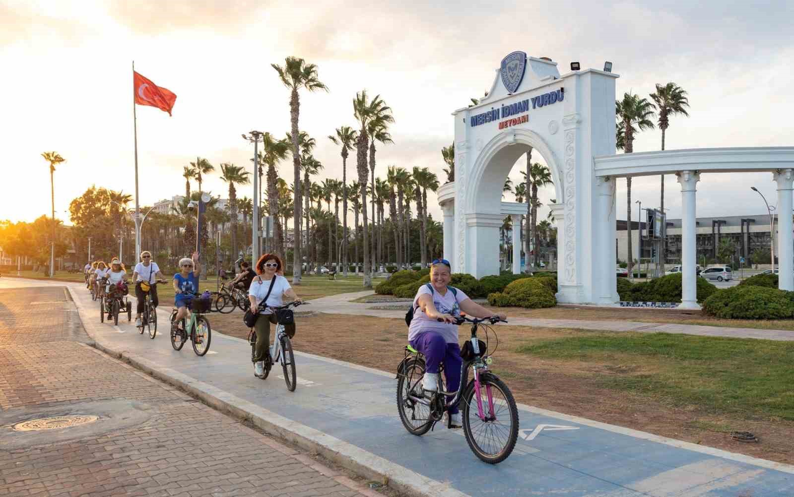 Mersin’de pedallar sürdürülebilir ulaşım için çevrildi