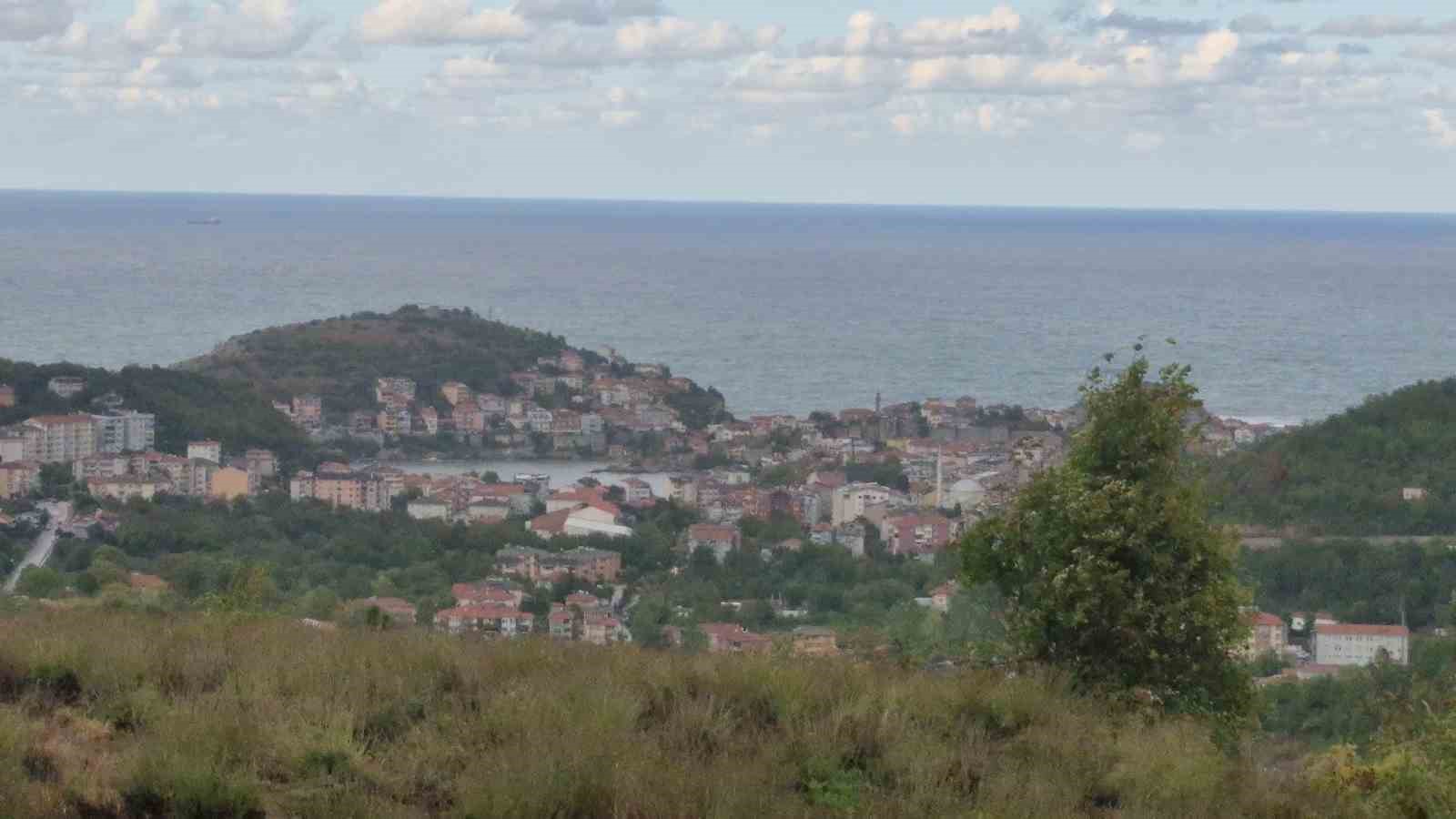 Amasra’da denizin rengi değişti