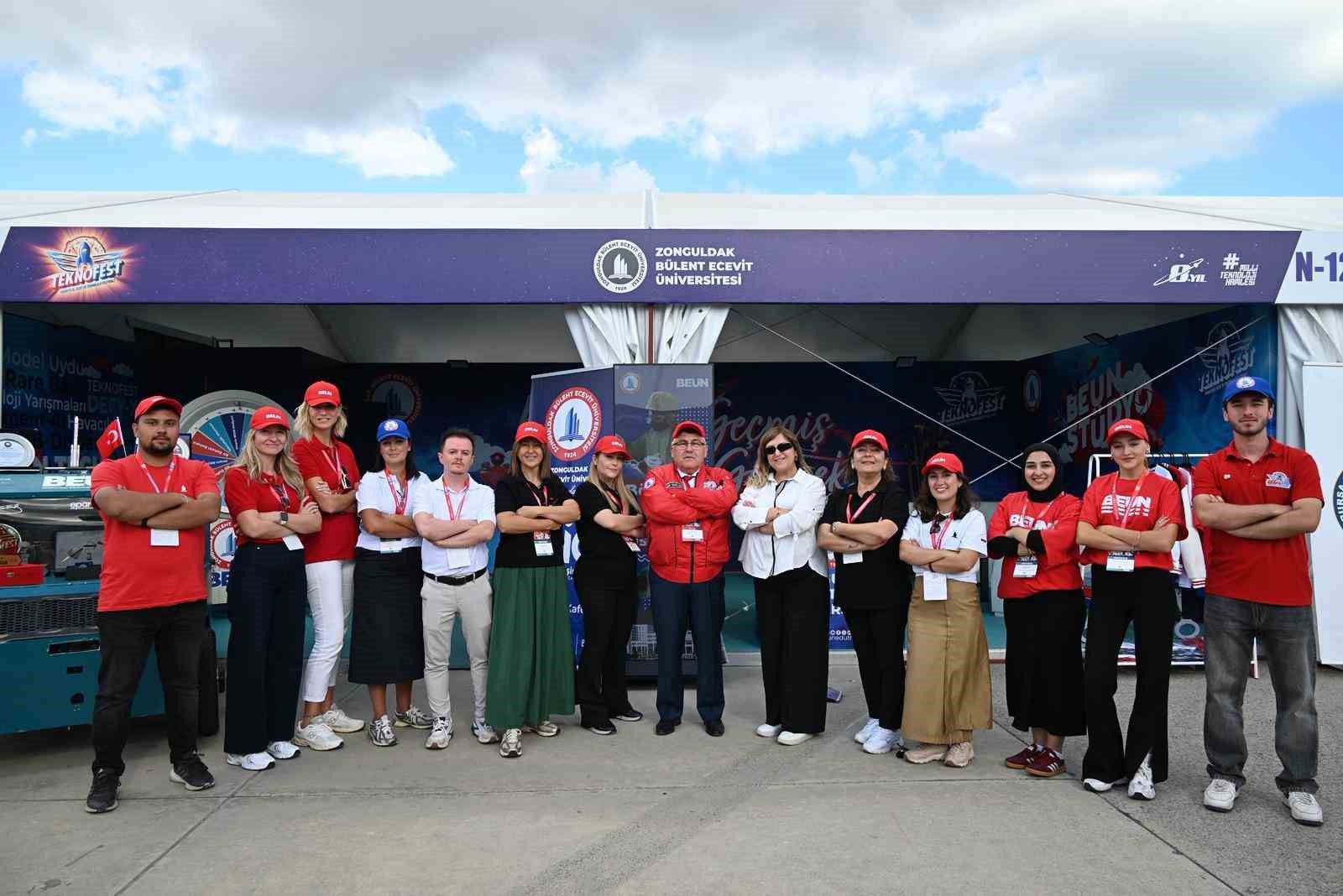 BEUN Rektörü Prof. Dr. Özölçer’den TEKNOFEST’25’e ziyaret