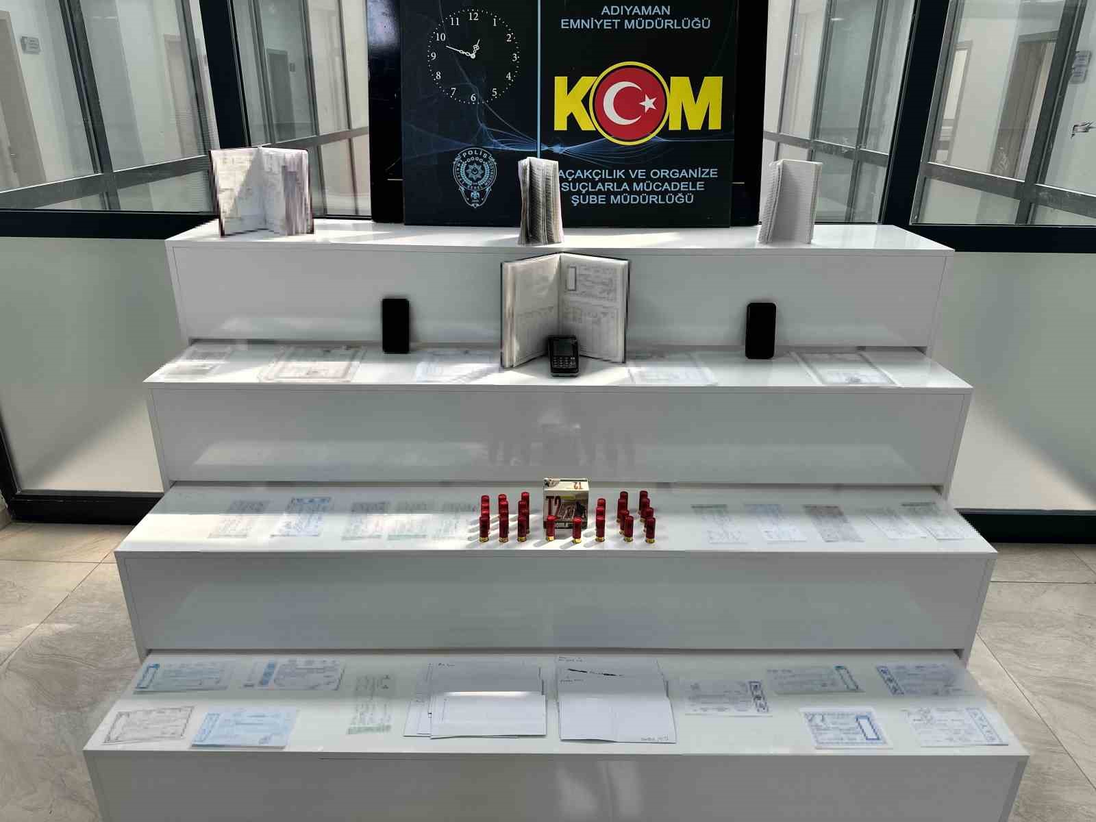 Adıyaman’da tefecilik operasyonunda 2 kişi tutuklandı