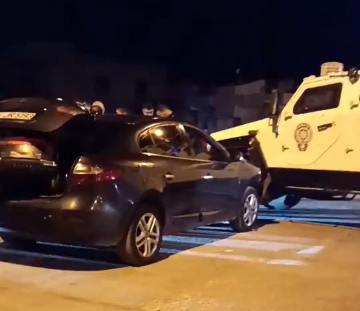 Mardin’de zırhlı araç ile otomobil çarpıştı: 2 yaralı