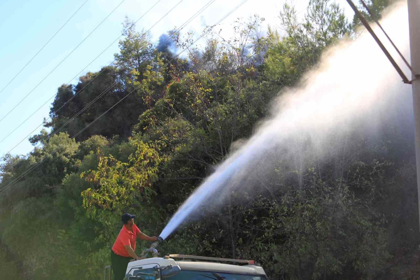 Aksu’daki yangın kontrol altına alındı