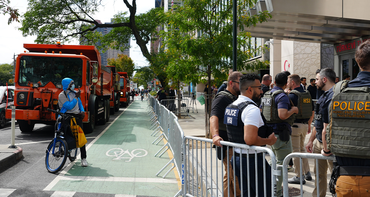 Cumhurbaşkanı Erdoğan'ın ziyareti öncesinde Türkevi çevresinde güvenlik önlemleri arttırıldı