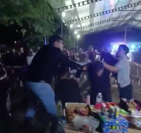 Nişan eğlencesinde sandalyeler havada uçuştu: 6 yaralı