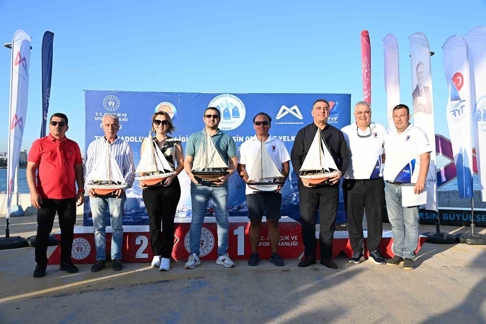 Mersin’de Anadolu Yelken Ligi finali heyecan dolu yarışlarla tamamlandı