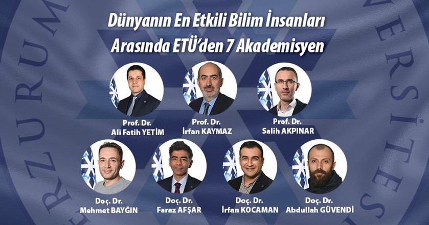 Dünyanın en etkili bilim insanları arasında ETÜ’den 7 akademisyen