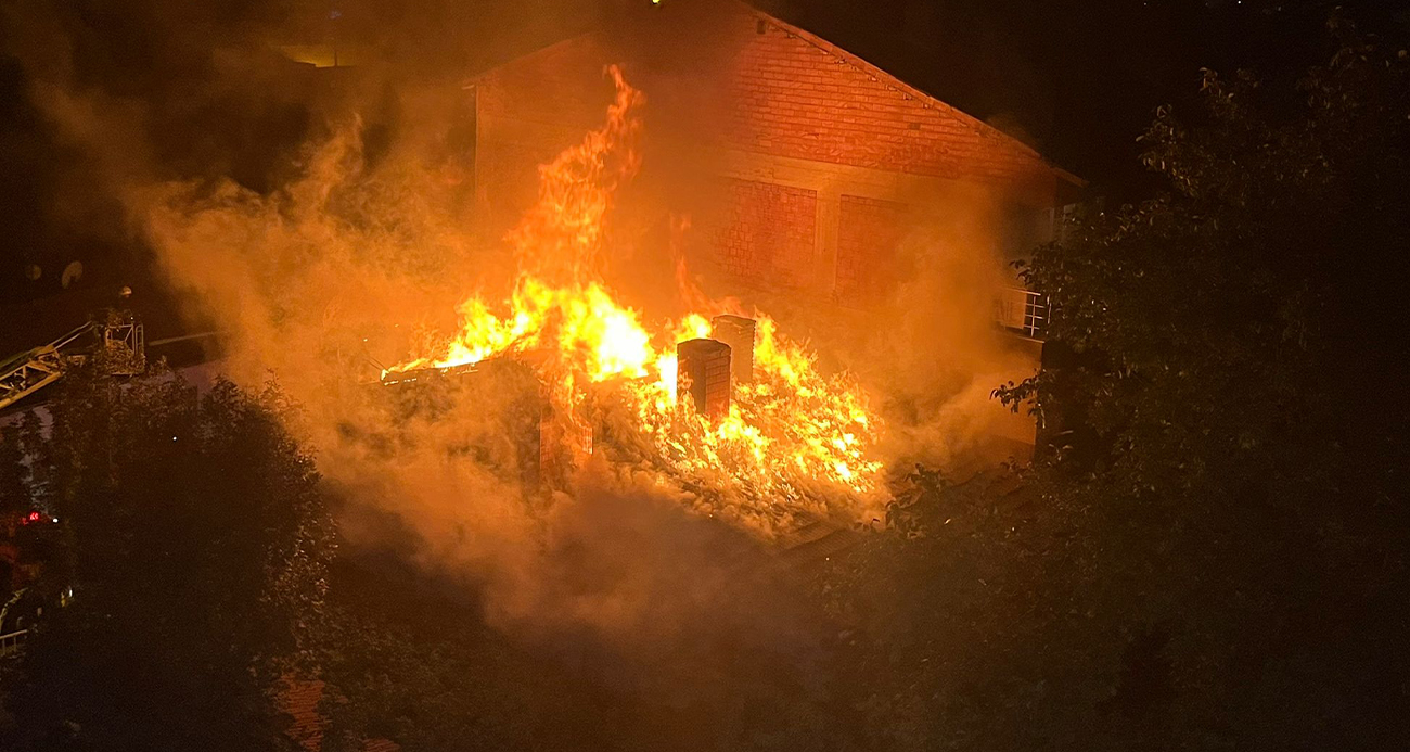 Çorum’da korkutan yangın!