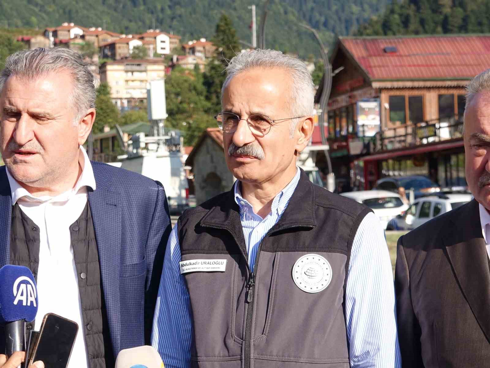 Bakan Uraloğlu: 