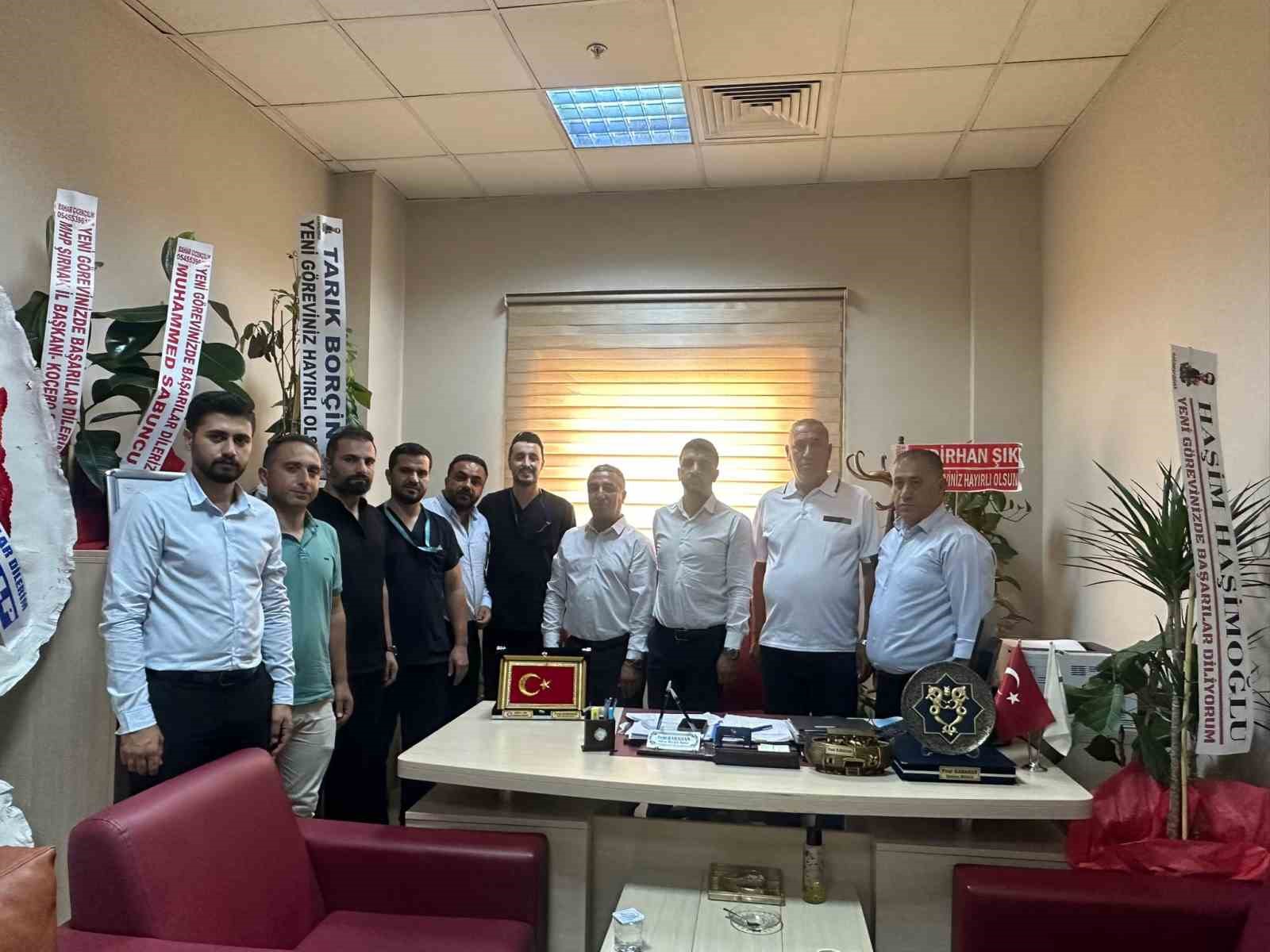 Sağlık-Sen Şırnak Şube Başkanı Anmal: ’’Sınırdaki sağlık hizmeti önemlidir’’