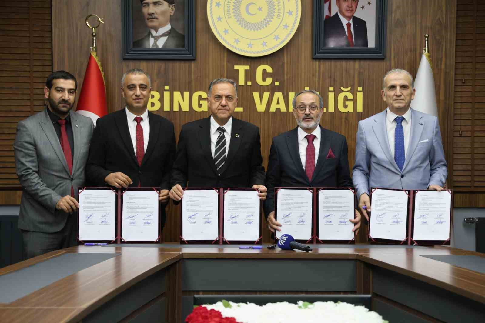 Bingöl Üniversitesi,  İŞGEM ve OSB ile protokol imzaladı