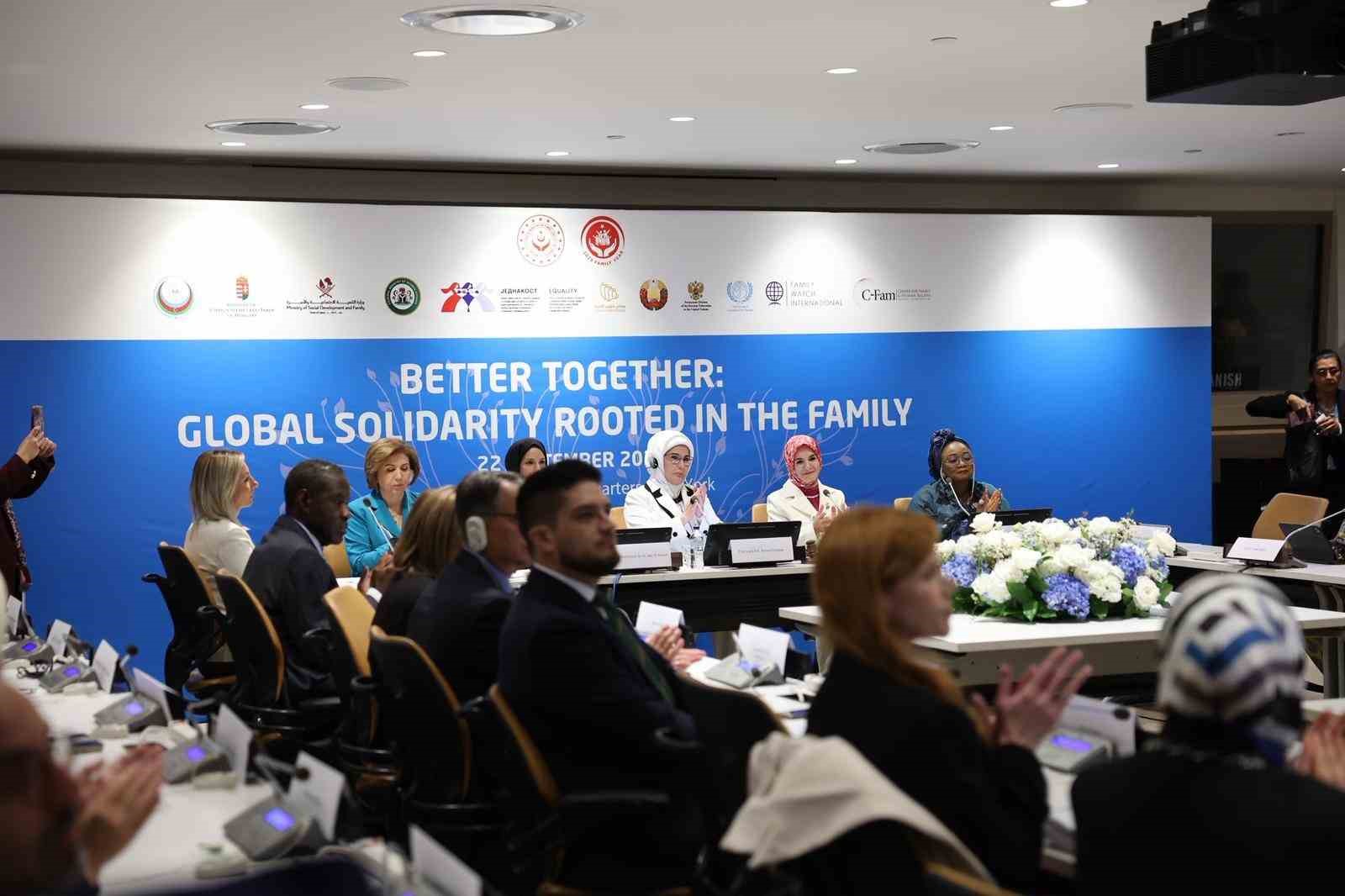 Bakan Göktaş, BM’de ’Birlikte Daha İyiye: Aileden Başlayan Küresel Dayanışma’ etkinliğinde konuştu