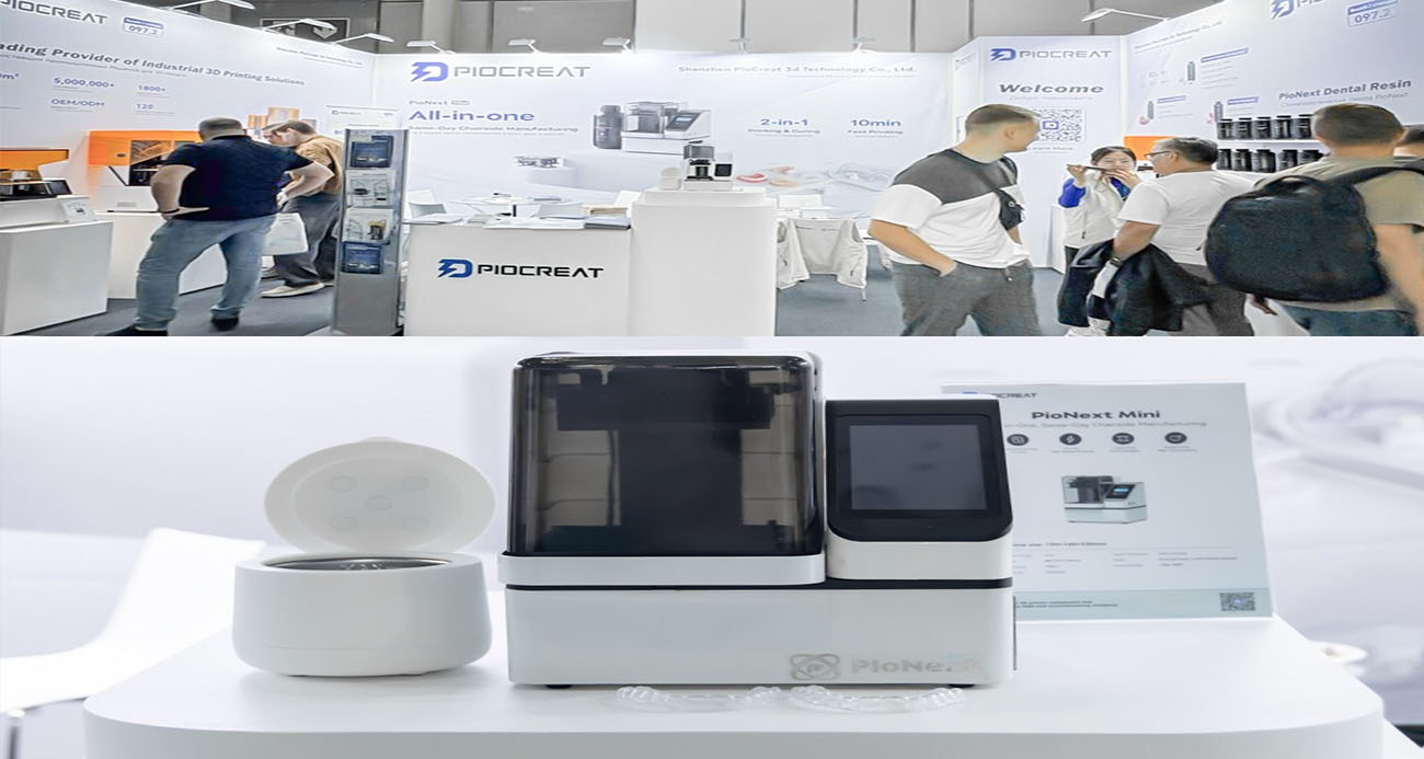 PioCreat, PioNext Mini Dental 3D yazıcısını tanıttı