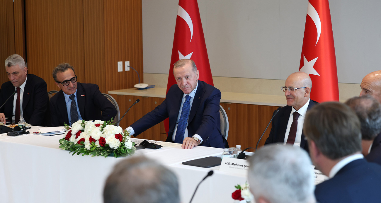 Cumhurbaşkanı Erdoğan, ABD İş Konseyi Başkanı Ulukaya ile görüştü