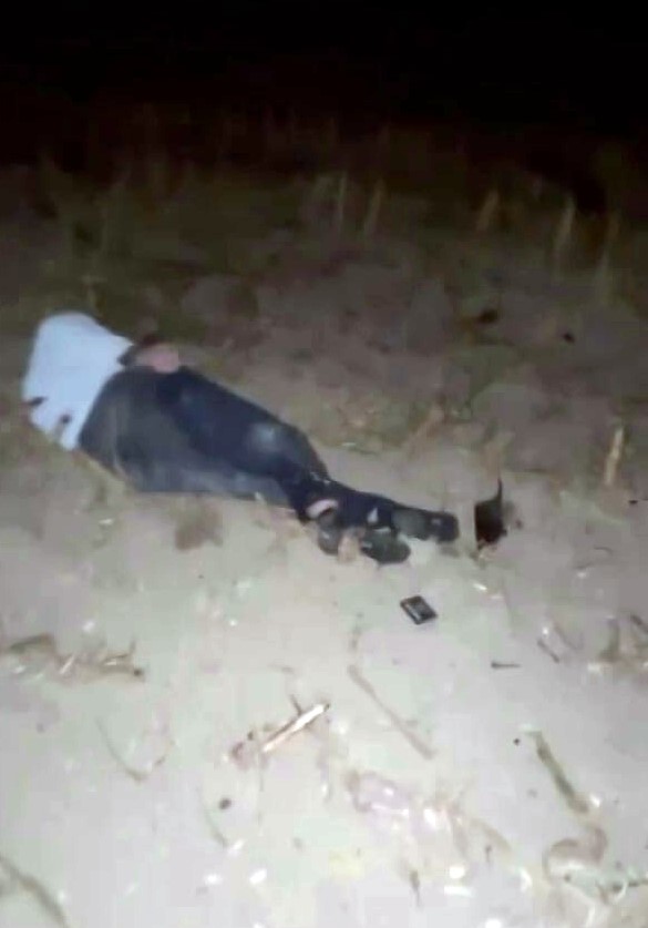 Alkollü sürücünün kontrolünden çıkan araç taklalar atarak tarlaya uçtu