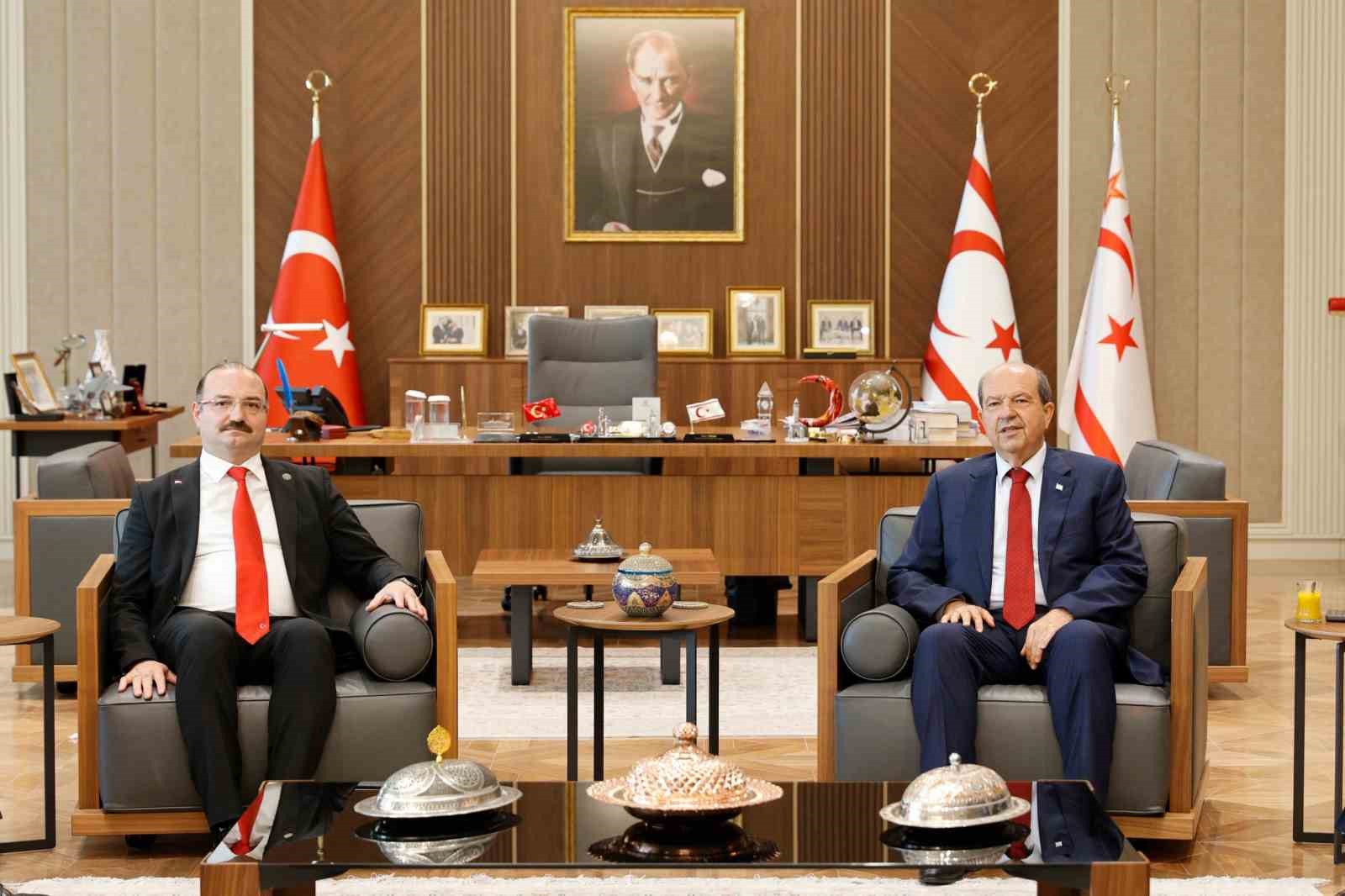 Atatürk Üniversitesi Heyeti KKTC’de önemli ziyaretler gerçekleştirdi