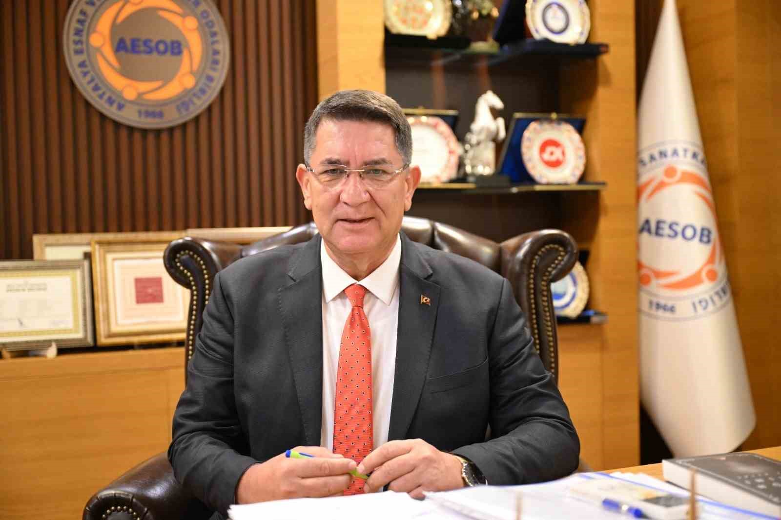 AESOB Başkanı Dere: 