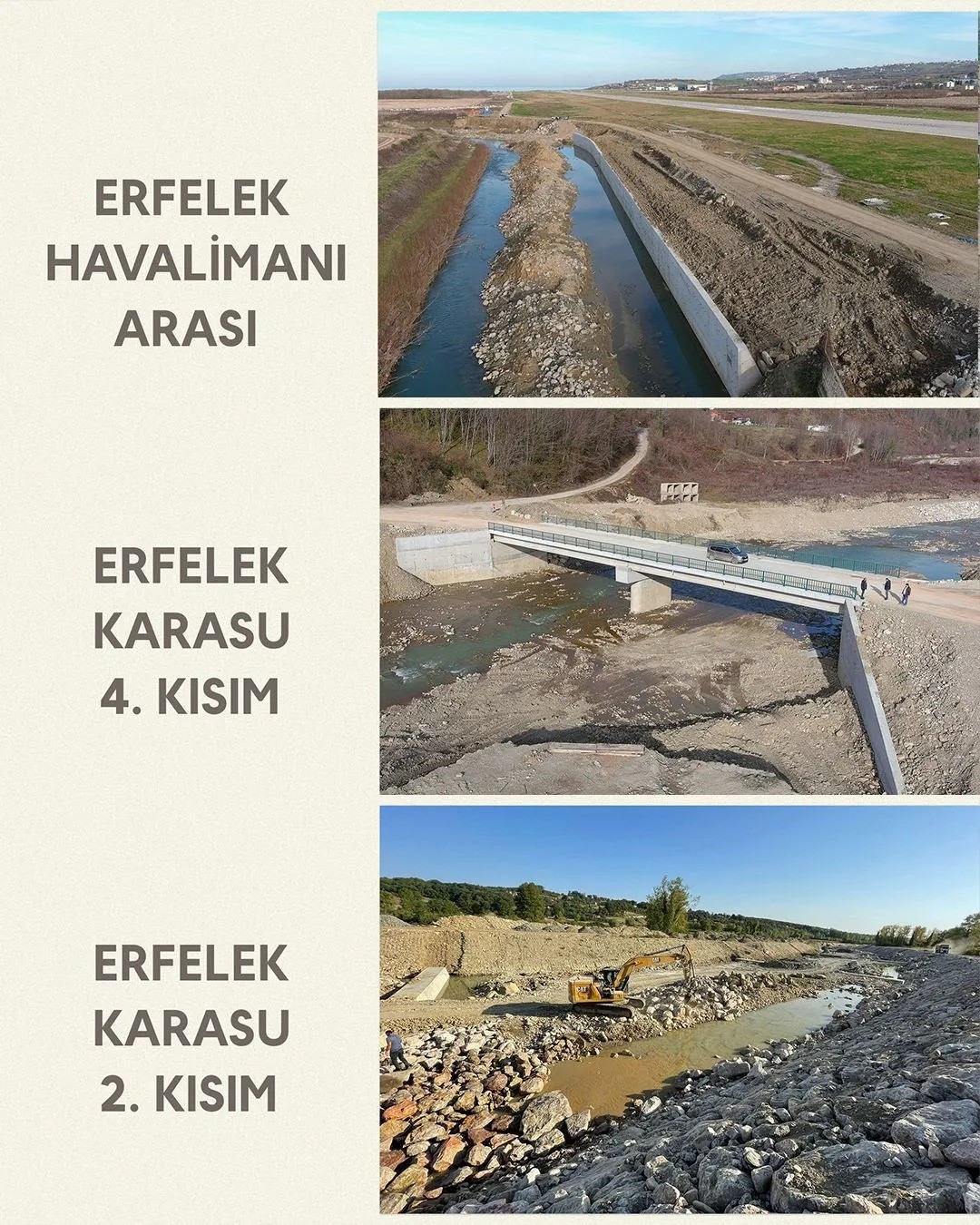 Sinop’taki taşkın kontrol yatırımları