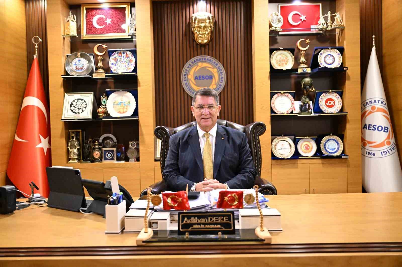 AESOB Başkanı Dere: 