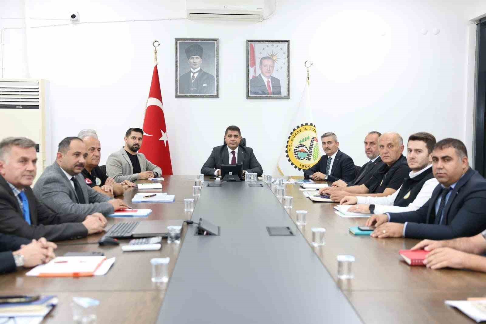 Yatırım ve performans programları değerlendirildi