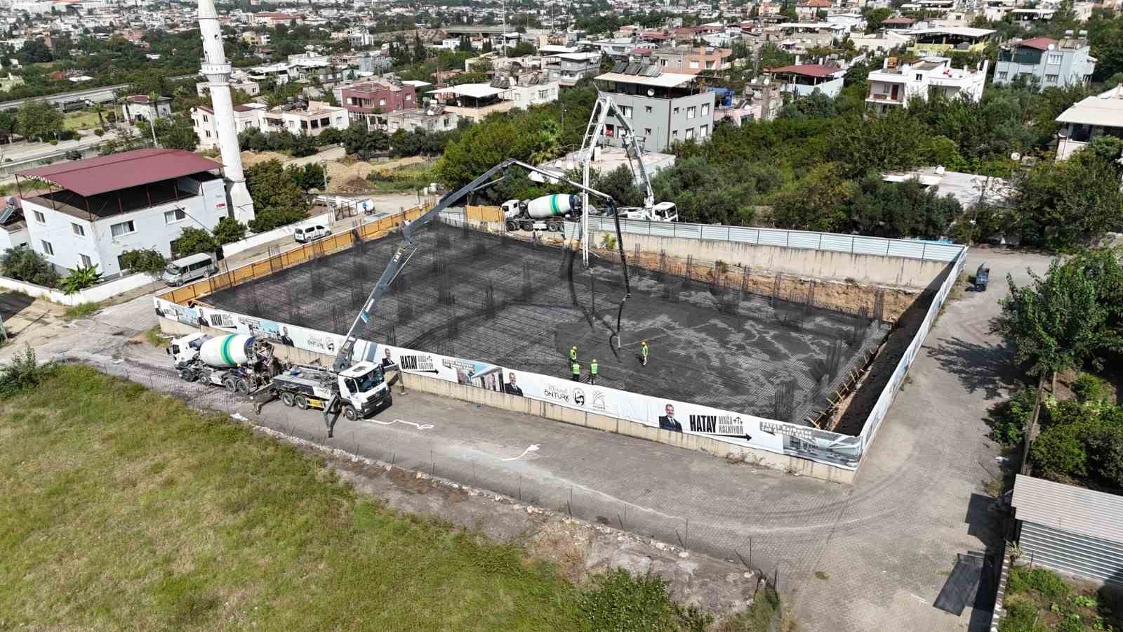 HBB, Payas’a çok amaçlı salon inşa ediyor