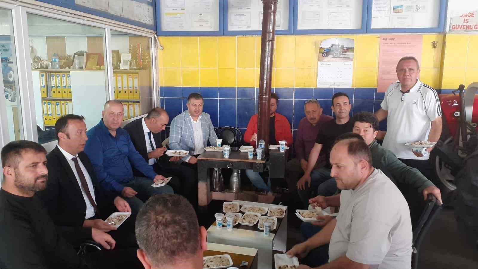 Gediz’de Ahilik Haftası’nda, ebediyete irtihal eden ustalar dualarla anıldı