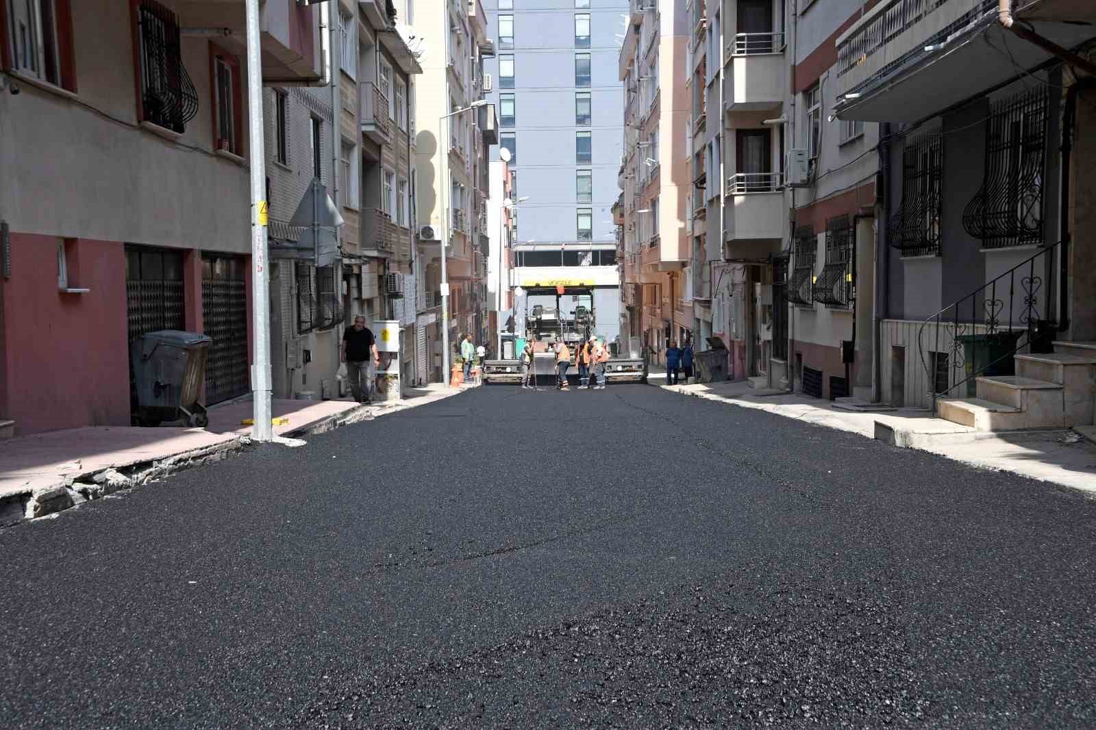 Osmangazi’de 160 ton asfalt döküldü