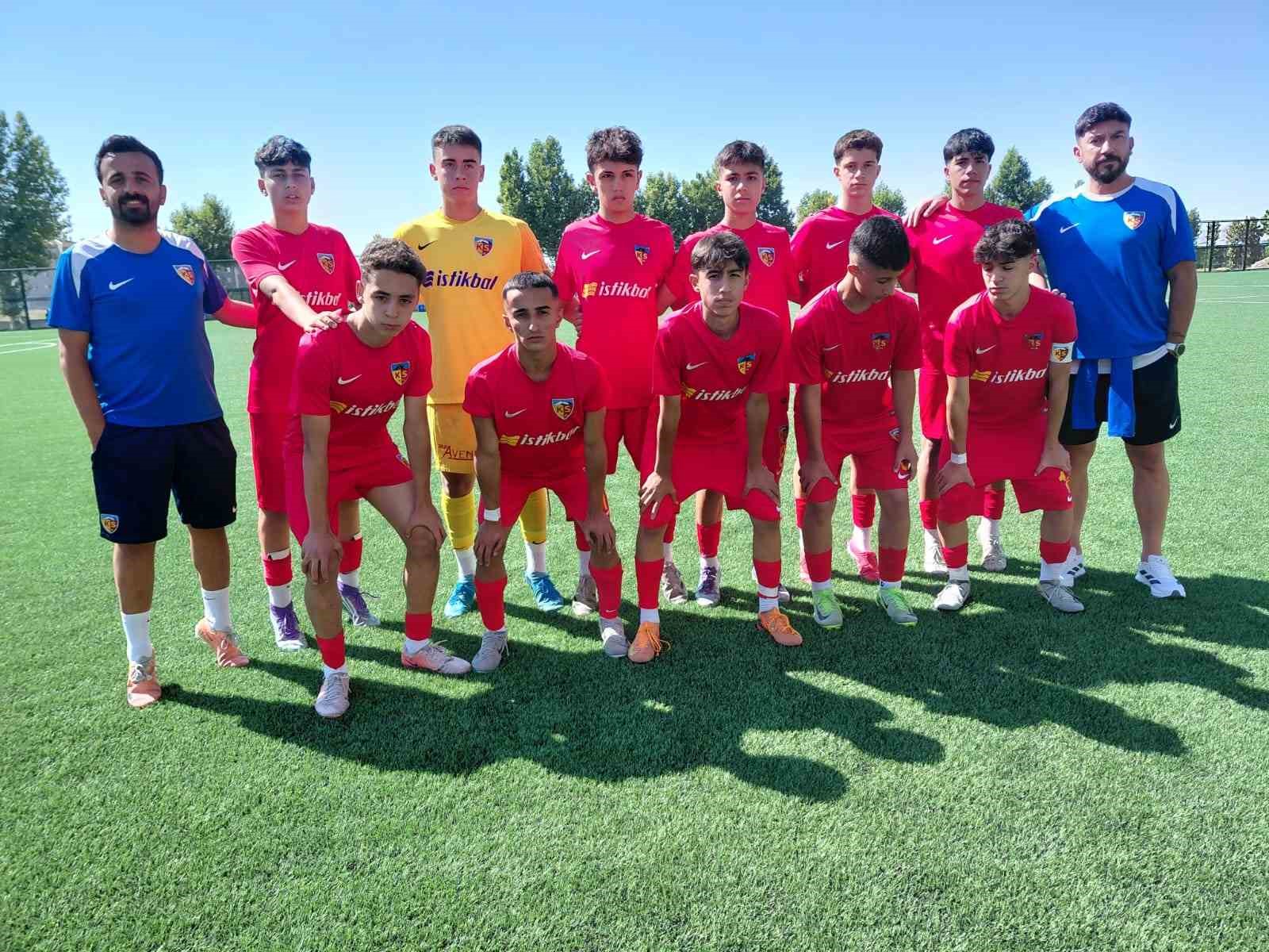 Gelişim Ligi U-15: Kayserispor:  4 - Çankaya Spor Kulübü: 0